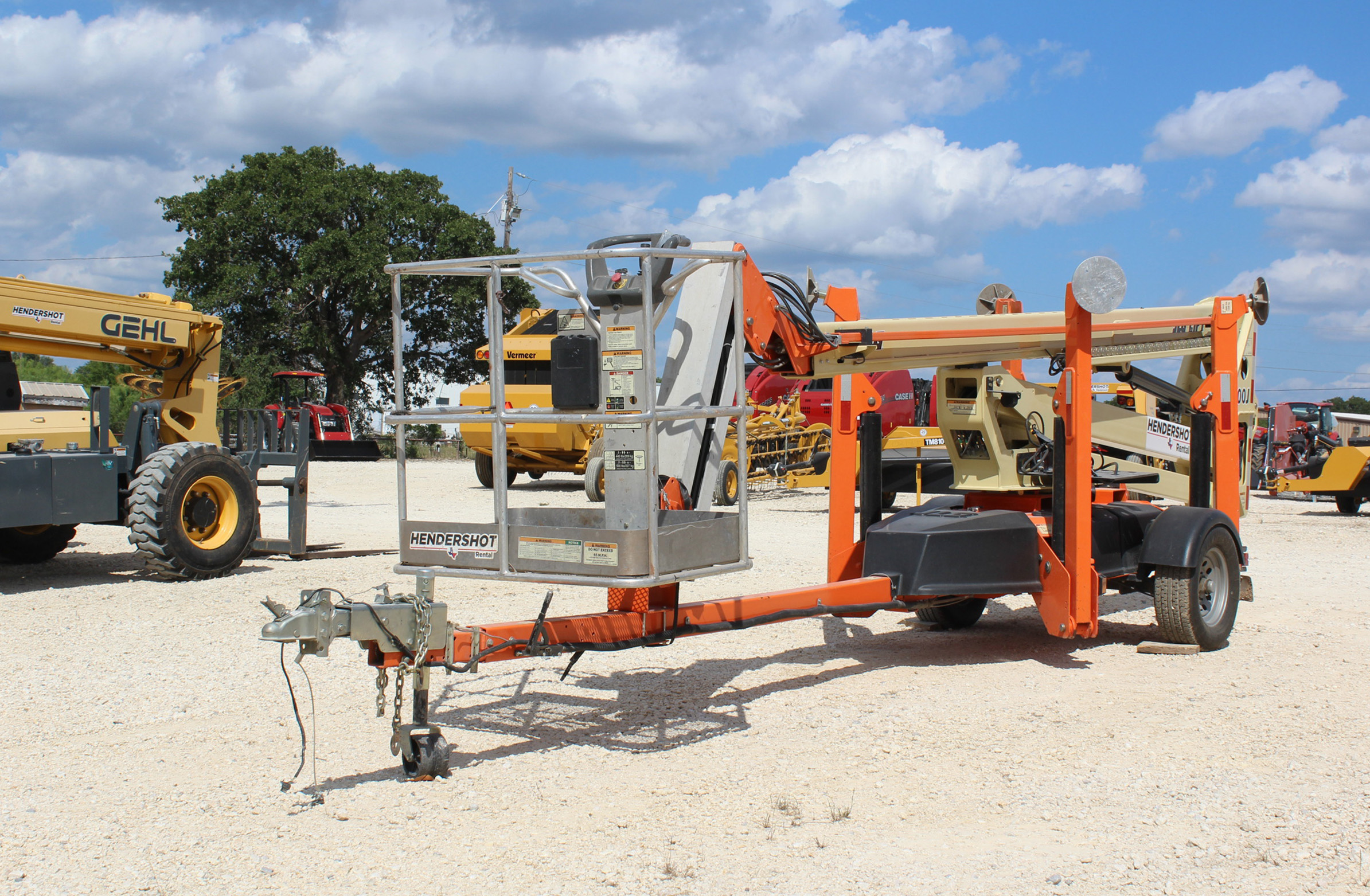 JLG T500J Towable Boom Lift Equipment Listings Hendershot Equipment