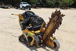 Vermeer RTX150 Walk-Behind Tracked Trencher Rental at Hendershot Equipment in Decatur & Stephenville, near Fort Worth, TX