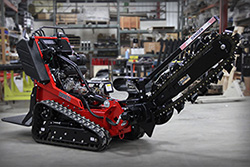 Barreto Stand-on Track Trencher Rental at Hendershot Equipment in Decatur & Stephenville, near Fort Worth, TX