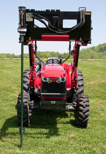 Danhuser t3 post driver - YouTube