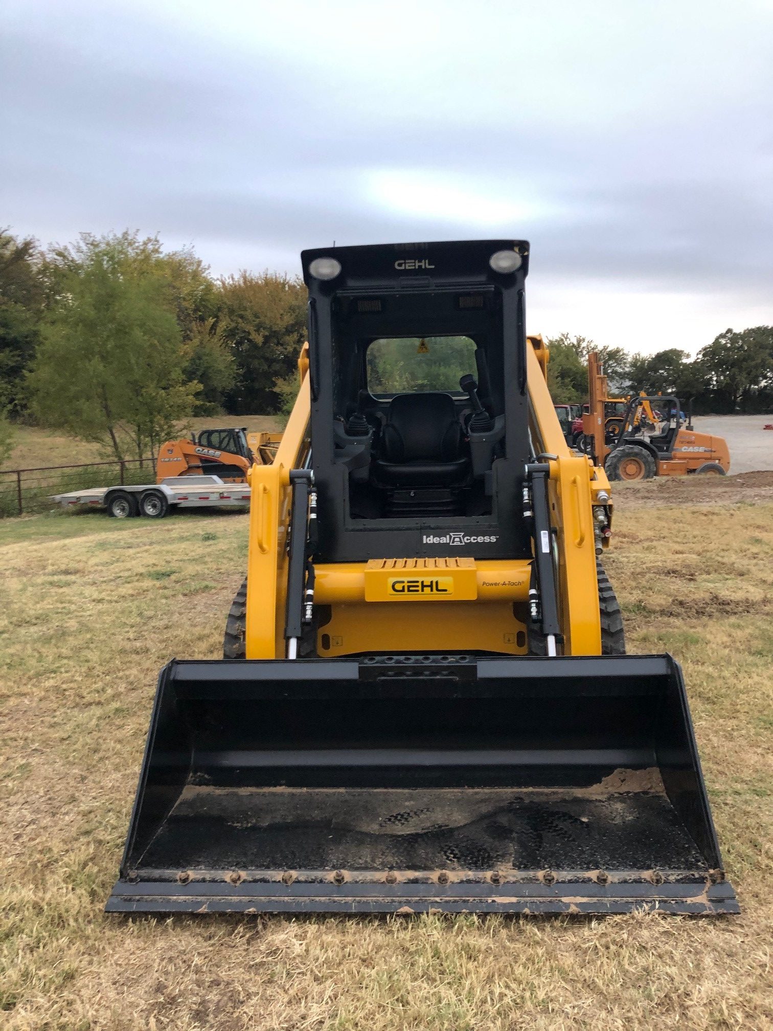 GEHL RT185 Compact Track Loader (CAB) for sale in Stephenville, TX.