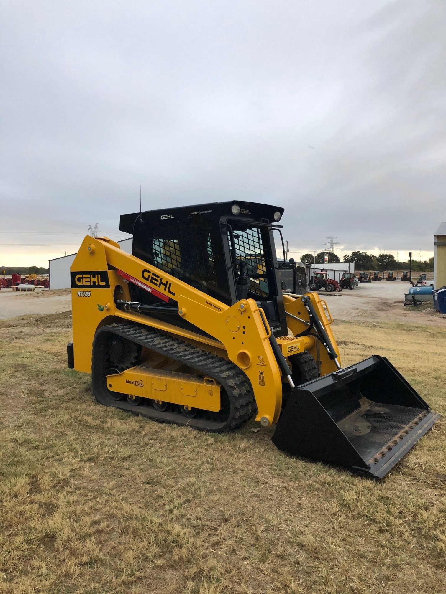 GEHL RT185 Compact Track Loader (CAB) for sale in Stephenville, TX.