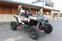 new red and white single seat rzr thumbnail
